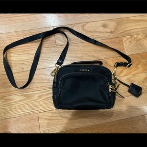 TUMI Crossbody Black Bag